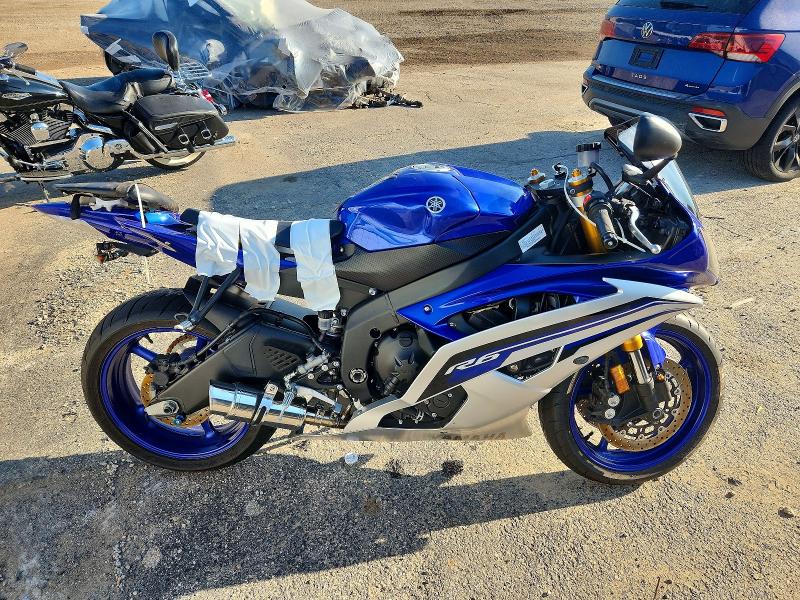 2016 Yamaha Yzfr6 მანქანა იყიდება აუქციონზე, vin: JYARJ16E2GA035491, აუქციონის ნომერი: 66476306