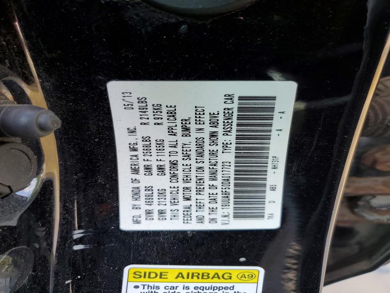 2013 Acura Tl მანქანა იყიდება აუქციონზე, vin: 19UUA8F50DA017723, აუქციონის ნომერი: 64922556