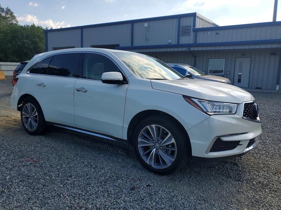 2018 Acura Mdx მანქანა იყიდება აუქციონზე, vin: 5J8YD3H50JL000705, აუქციონის ნომერი: 61454456