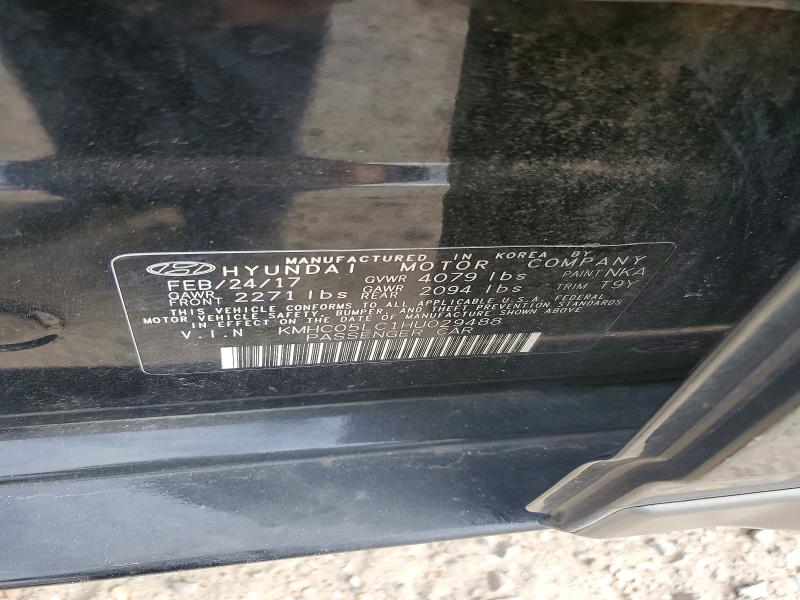 Aukcja sprzedaży 2017 Hyundai Ioniq, vin: KMHC05LC1HU029488, numer aukcji: 66484226