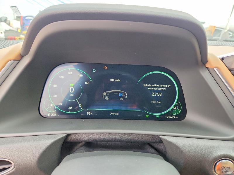 2021 Hyundai Sonata Hybrid მანქანა იყიდება აუქციონზე, vin: KMHL54JJ6MA027843, აუქციონის ნომერი: 66620876