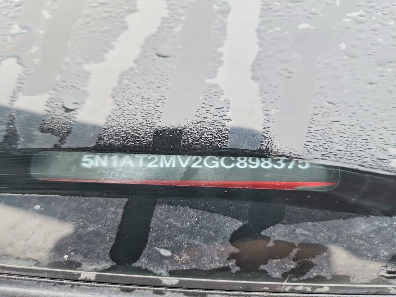 2016 Nissan Rogue მანქანა იყიდება აუქციონზე, vin: 5N1AT2MV2GC898375, აუქციონის ნომერი: 64519636