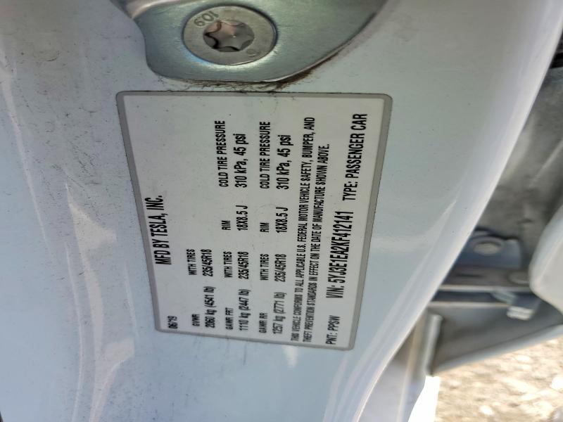 Aukcja sprzedaży 2019 Tesla Model 3, vin: 5YJ3E1EA2KF412141, numer aukcji: 66620166