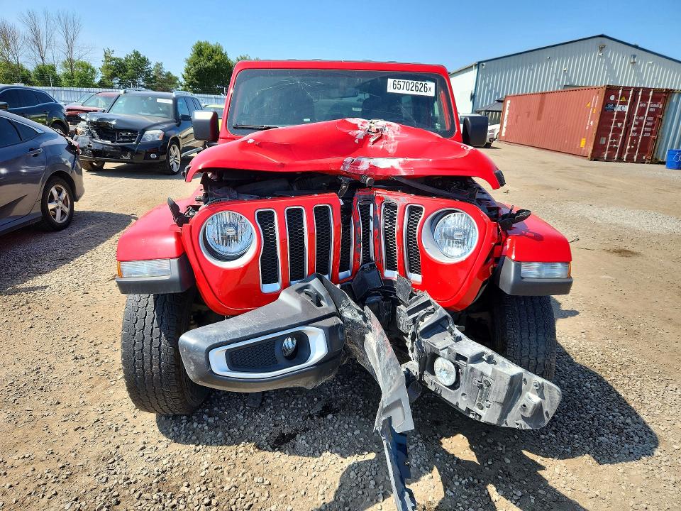 Продажа на аукционе авто 2021 Jeep Wrangler Unlimited, vin: 1C4HJXEG1MW865190, номер лота: 65702626