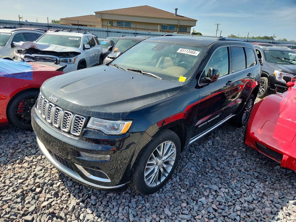 Auction sale of the 2018 Jeep Grand Cherokee, vin: 1C4RJFJG1JC243593, lot number: 65113466
