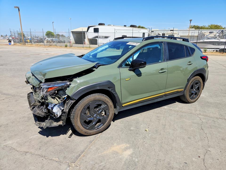 65235756 :رقم المزاد ، 4S4GUHF60R3803220 vin ، 2024 Subaru Crosstrek مزاد بيع