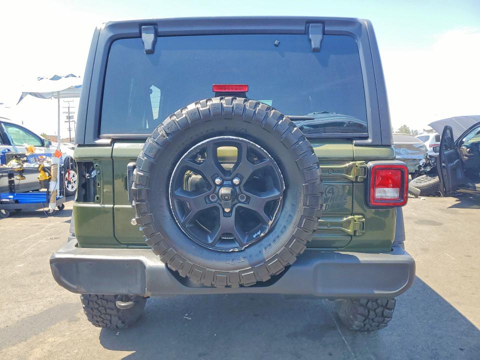 2022 Jeep Wrangler Unlimited მანქანა იყიდება აუქციონზე, vin: 1C4HJXDG2NW196267, აუქციონის ნომერი: 64831336