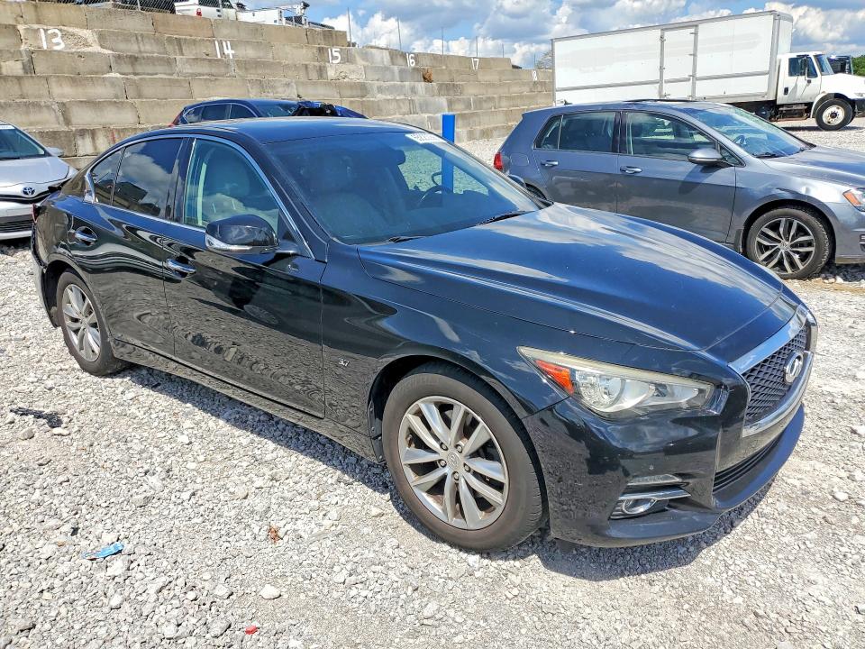 65820066 :رقم المزاد ، JN1BV7AR9FM402801 vin ، 2015 Infiniti Q50 مزاد بيع