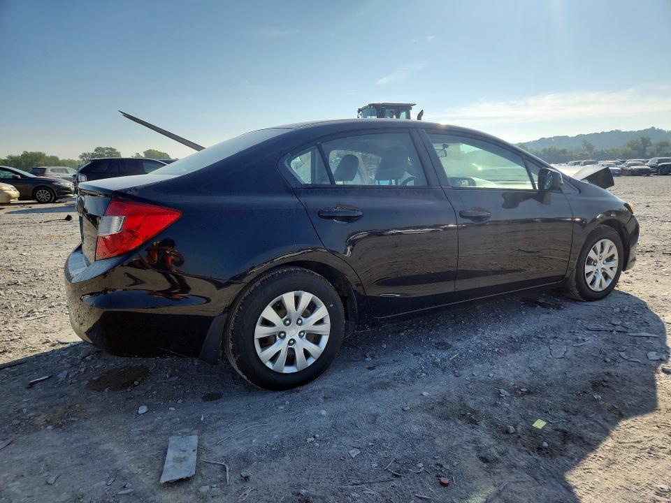 66273106 :رقم المزاد ، 19XFB2F51CE088278 vin ، 2012 Honda Civic مزاد بيع