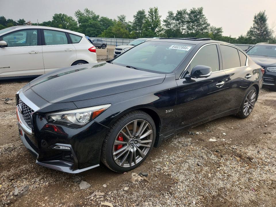 Aukcja sprzedaży 2018 Infiniti Q50, vin: JN1FV7AR3JM480730, numer aukcji: 64022866