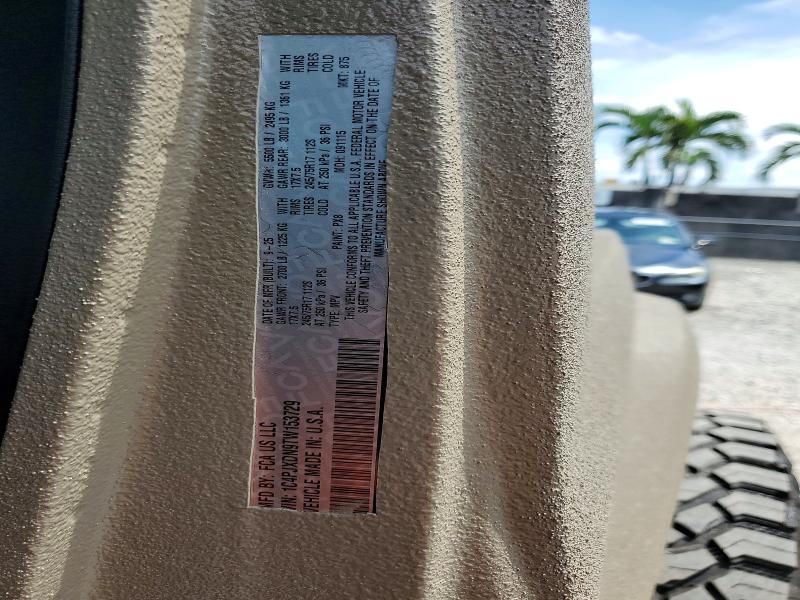 2026 Jeep Wrangler მანქანა იყიდება აუქციონზე, vin: 1C4PJXDN9TW153729, აუქციონის ნომერი: 63616416