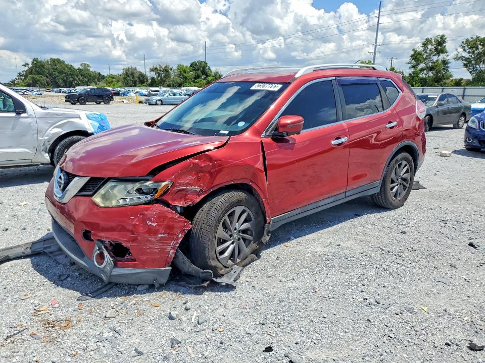 Auction sale of the 2016 Nissan Rogue, vin: 5N1AT2MT5GC763549, lot number: 66607766