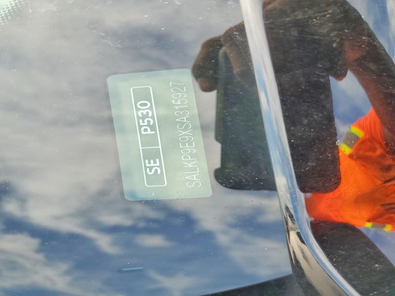 2025 Land Rover Range Rover მანქანა იყიდება აუქციონზე, vin: SALKP9E9XSA315927, აუქციონის ნომერი: 64429956
