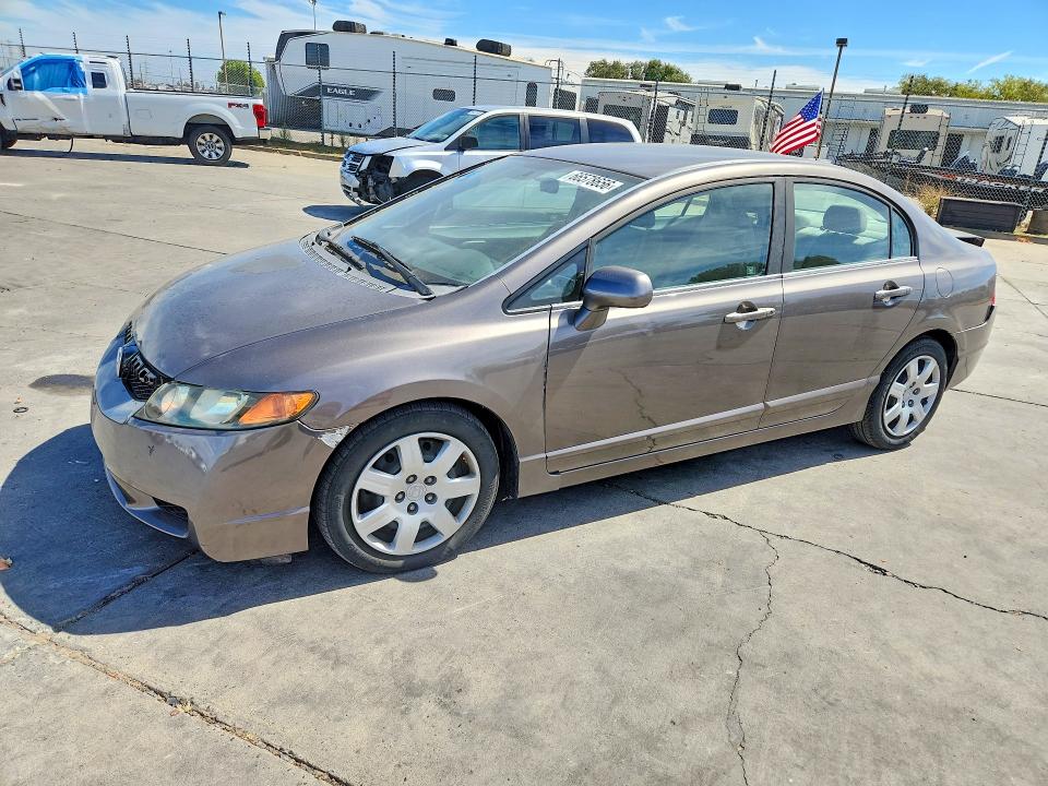66578656 :رقم المزاد ، 19XFA1F50AE025344 vin ، 2010 Honda Civic مزاد بيع