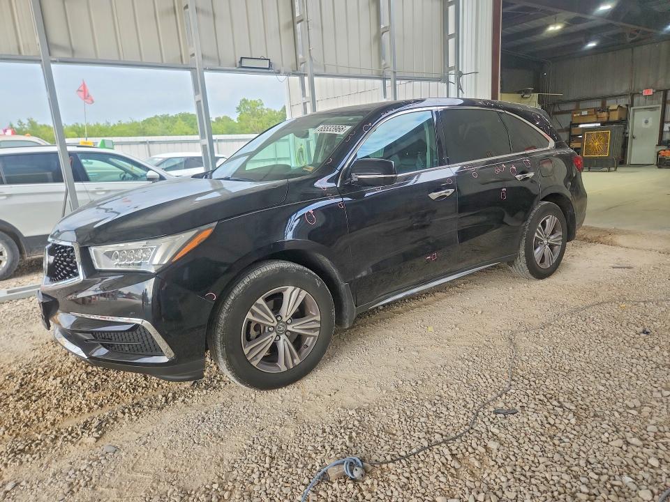 2020 Acura Mdx მანქანა იყიდება აუქციონზე, vin: 5J8YD4H33LL045287, აუქციონის ნომერი: 65533966