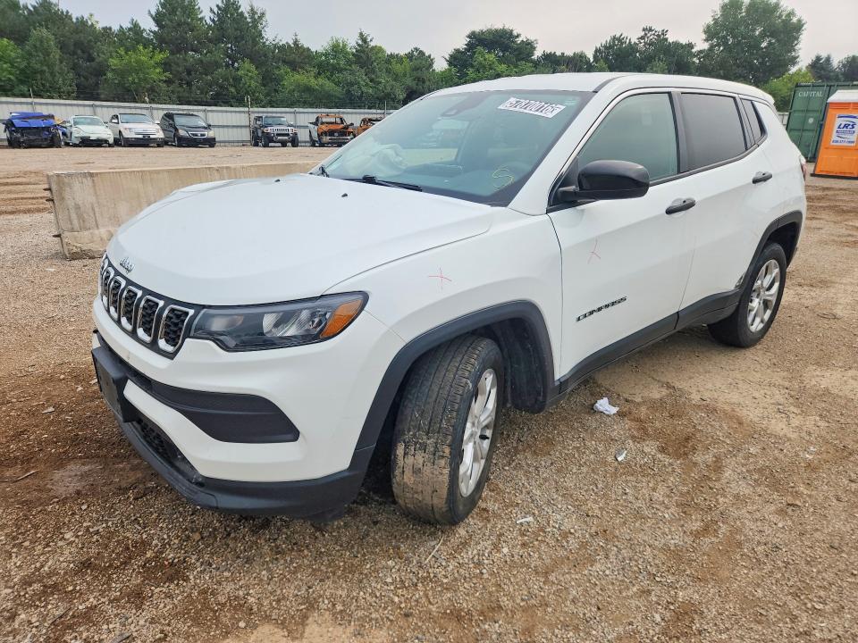 57870016 :رقم المزاد ، 3C4NJDAN9RT166490 vin ، 2024 Jeep Compass مزاد بيع
