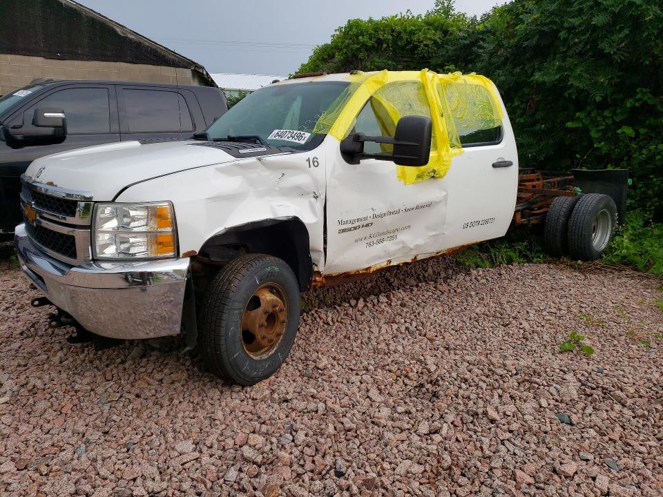 64073496 :رقم المزاد ، 1GB4KZC83DF165579 vin ، 2013 Chevrolet Silverado مزاد بيع