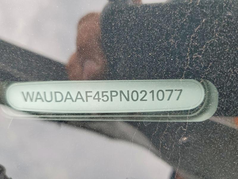 Aukcja sprzedaży 2023 Audi A4, vin: WAUDAAF45PN021077, numer aukcji: 65680906