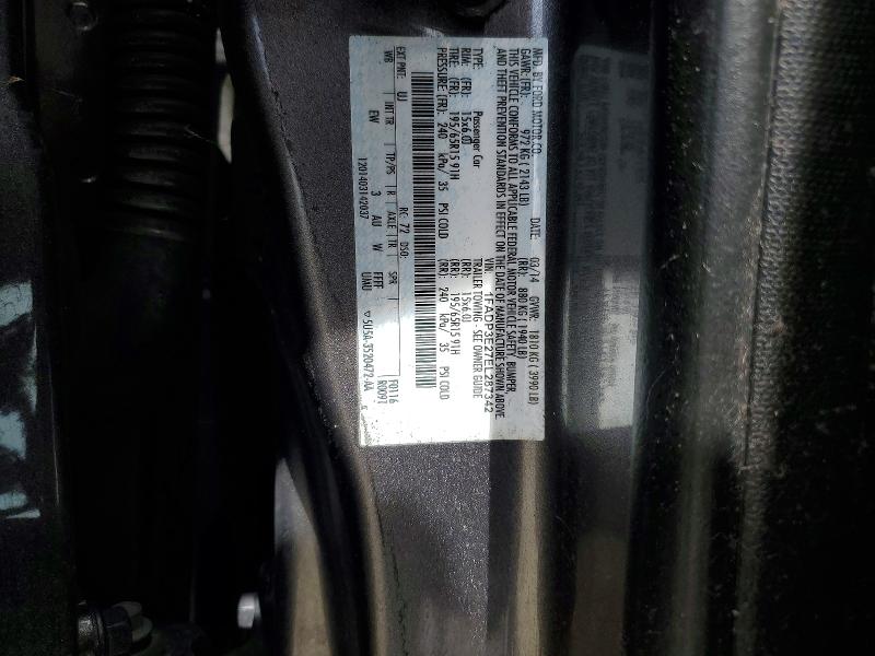 65870106 :رقم المزاد ، 1FADP3E27EL287342 vin ، 2014 Ford Focus مزاد بيع