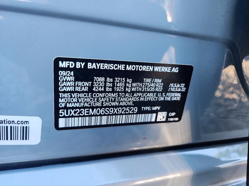 Aukcja sprzedaży 2025 Bmw X7, vin: 5UX23EM06S9X92529, numer aukcji: 66528596