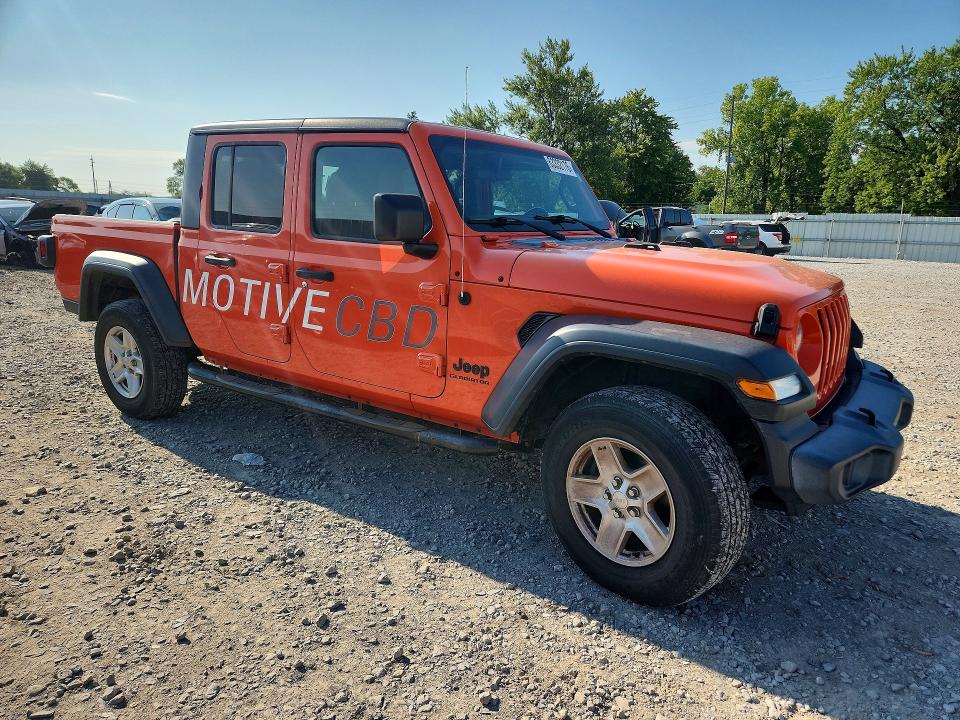 2020 Jeep Gladiator მანქანა იყიდება აუქციონზე, vin: 1C6HJTAG7LL149545, აუქციონის ნომერი: 63332176