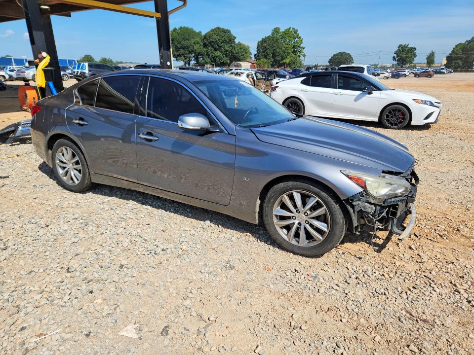 2015 Infiniti Q50 მანქანა იყიდება აუქციონზე, vin: JN1BV7AR5FM421040, აუქციონის ნომერი: 66261676