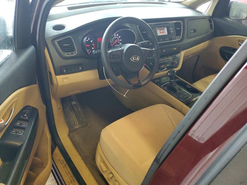 Aukcja sprzedaży 2016 Kia Sedona, vin: KNDMB5C1XG6199112, numer aukcji: 62596796