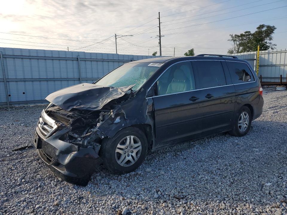 66001886 :رقم المزاد ، 5FNRL38737B130450 vin ، 2007 Honda Odyssey مزاد بيع