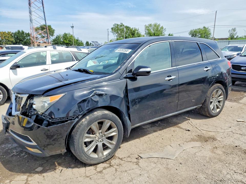 65283596 :رقم المزاد ، 2HNYD2H74AH520066 vin ، 2010 Acura Mdx مزاد بيع