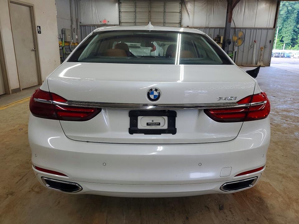 2018 Bmw 740 მანქანა იყიდება აუქციონზე, vin: WBA7E2C53JG743146, აუქციონის ნომერი: 63992956