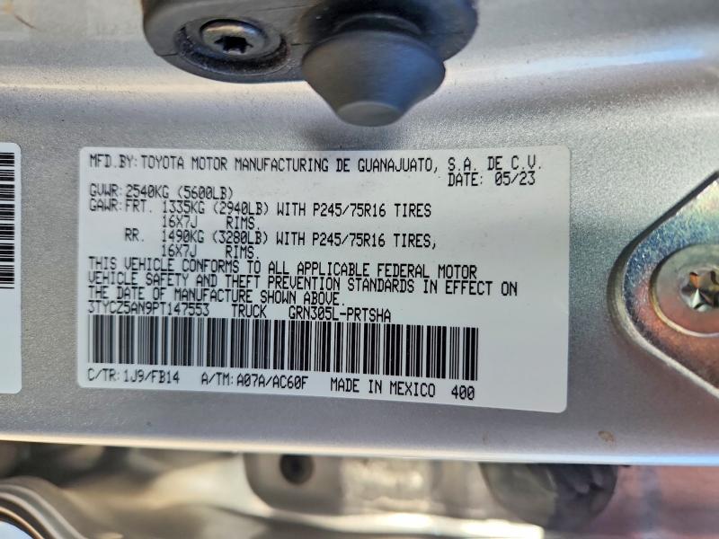 Aukcja sprzedaży 2023 Toyota Tacoma, vin: 3TYCZ5AN9PT147553, numer aukcji: 65465226