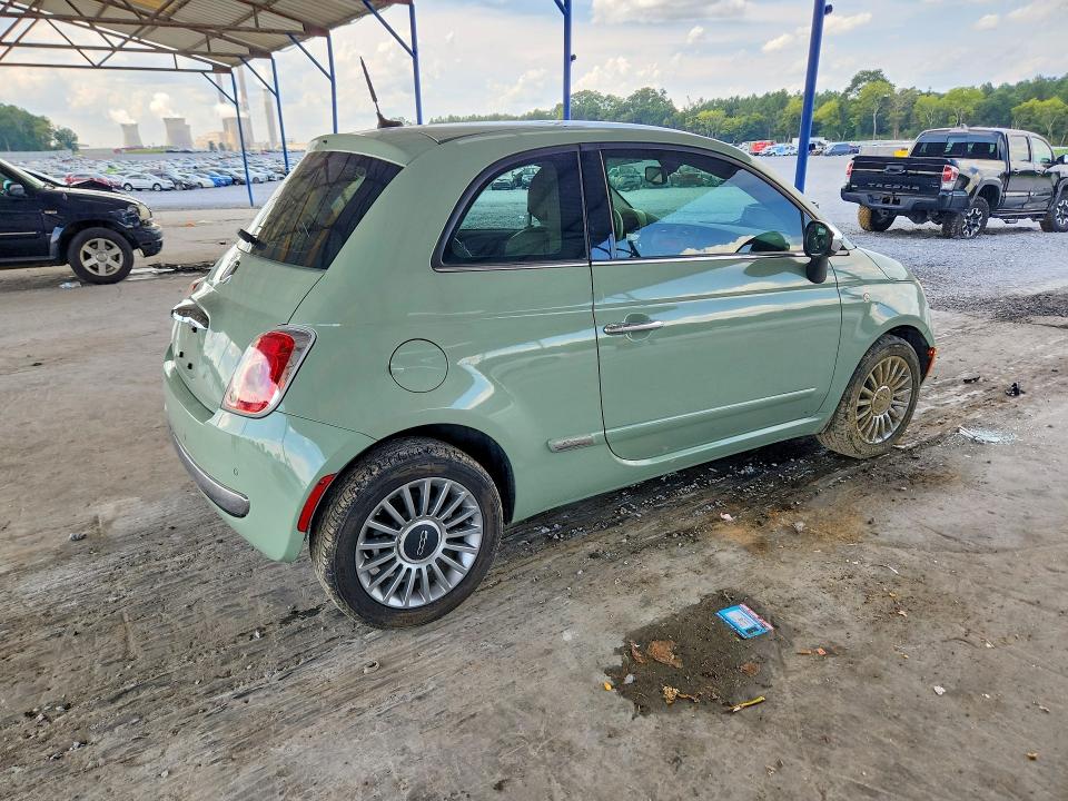 65186876 :رقم المزاد ، 3C3CFFCR6DT554309 vin ، 2013 Fiat 500 مزاد بيع
