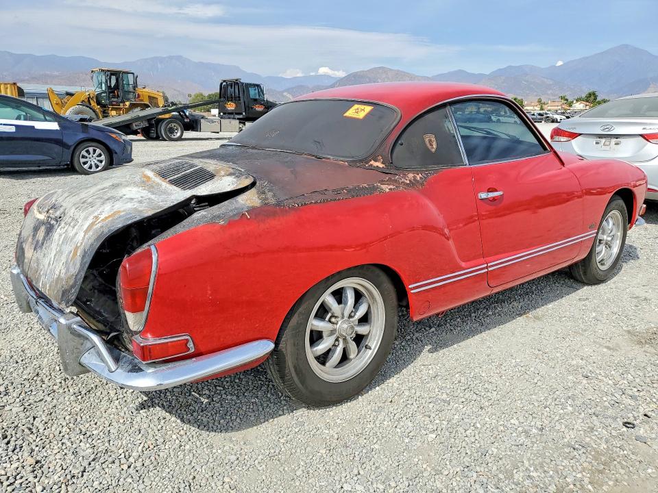 1970 Volkswagen Karmann Ghia მანქანა იყიდება აუქციონზე, vin: 1402204899, აუქციონის ნომერი: 64855126