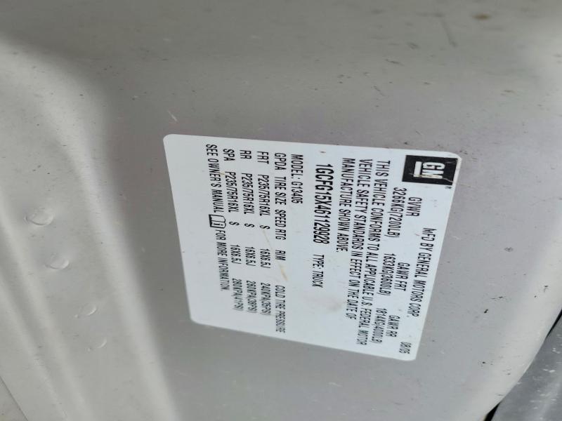 2006 Chevrolet Express G1500 მანქანა იყიდება აუქციონზე, vin: 1GCFG15X461129928, აუქციონის ნომერი: 68827996
