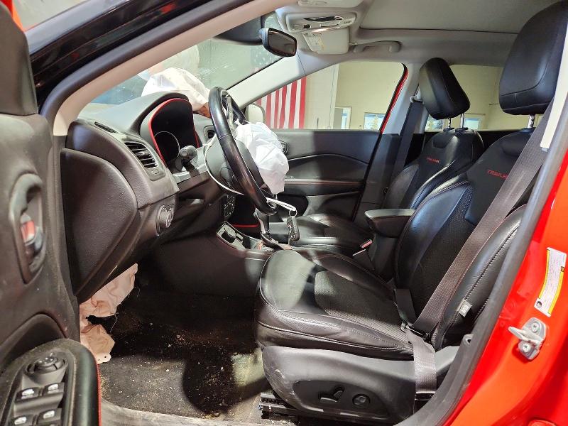 2018 Jeep Compass მანქანა იყიდება აუქციონზე, vin: 3C4NJDDBXJT308206, აუქციონის ნომერი: 67026596