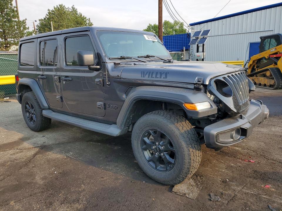 Продажа на аукционе авто 2020 Jeep Wrangler Unlimited, vin: 1C4HJXDG6LW331814, номер лота: 62702506