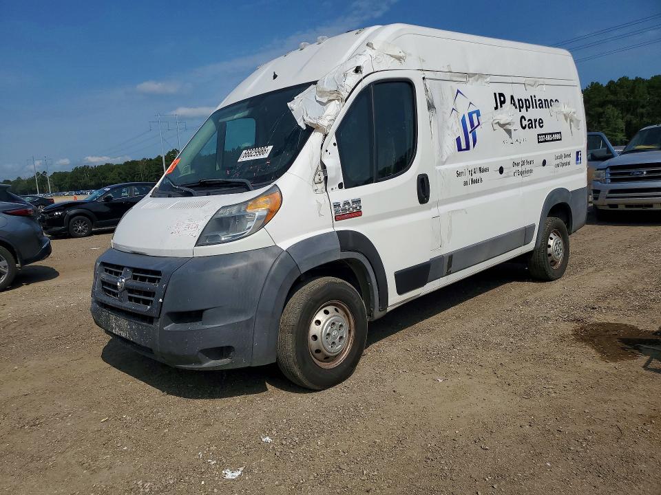 66829986 :رقم المزاد ، 3C6TRVCG0HE523537 vin ، 2017 Ram Promaster 2500 مزاد بيع