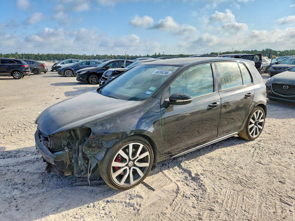 66395206 :رقم المزاد ، WVWHD7AJ2EW008743 vin ، 2014 Volkswagen Gti مزاد بيع