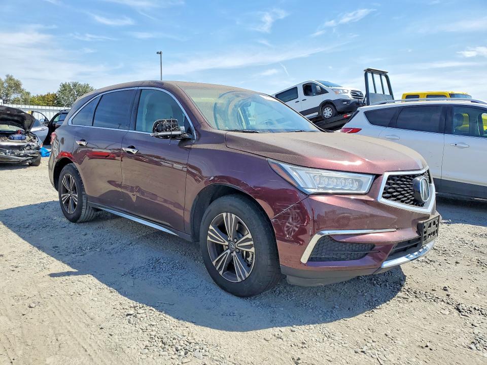 64972156 :رقم المزاد ، 5FRYD3H38HB001366 vin ، 2017 Acura Mdx مزاد بيع