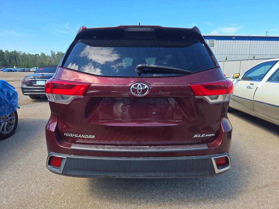 Aukcja sprzedaży 2017 Toyota Highlander, vin: 5TDJZRFH3HS435874, numer aukcji: 65610526