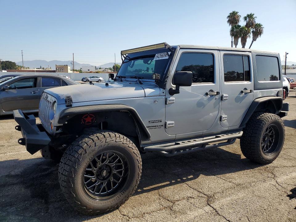 64266096 :رقم المزاد ، 1C4HJWDG1EL237368 vin ، 2014 Jeep Wrangler Unlimited مزاد بيع