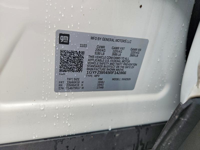 Продажа на аукционе авто 2024 Cadillac Xt4, vin: 1GYFZBR45RF142866, номер лота: 63927116
