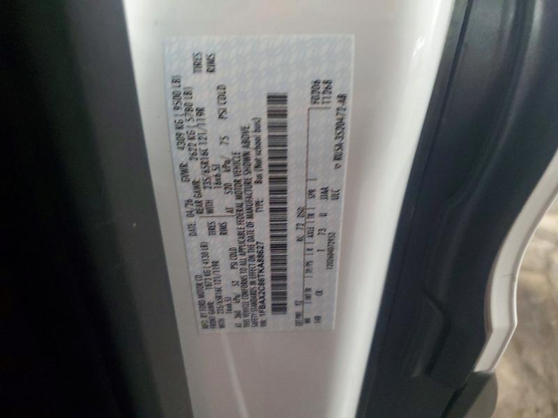 Aukcja sprzedaży 2026 Ford Transit, vin: 1FBAX2C86TKA88627, numer aukcji: 65182226