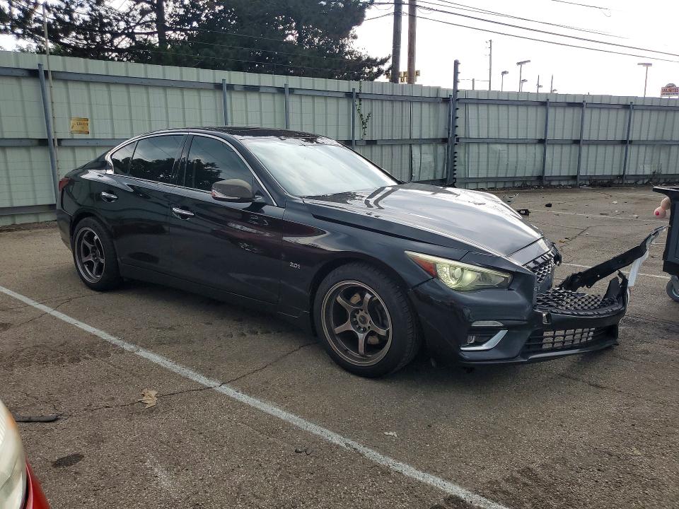 2018 Infiniti Q50 მანქანა იყიდება აუქციონზე, vin: JN1EV7AR9JM611106, აუქციონის ნომერი: 64495686
