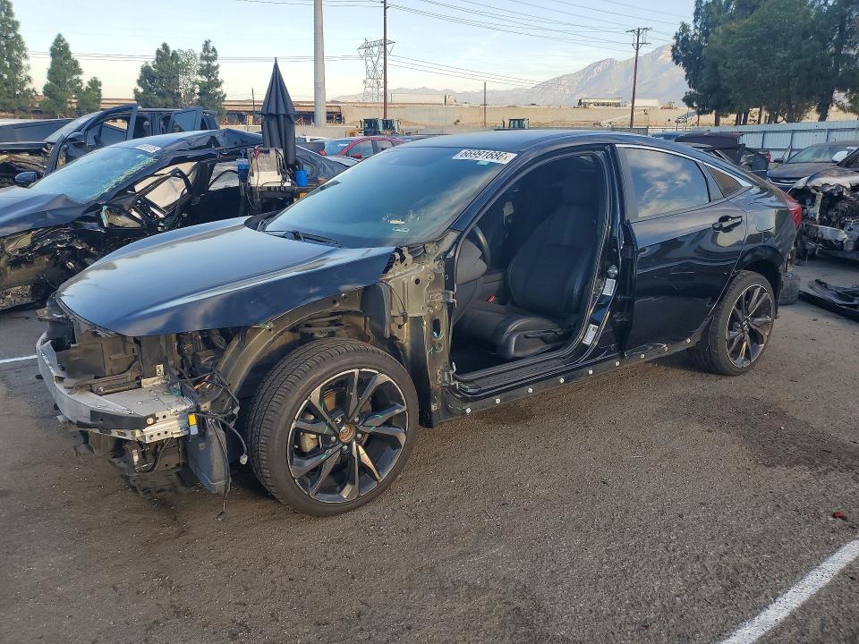 66991686 :رقم المزاد ، 19XFC2F83LE206399 vin ، 2020 Honda Civic مزاد بيع