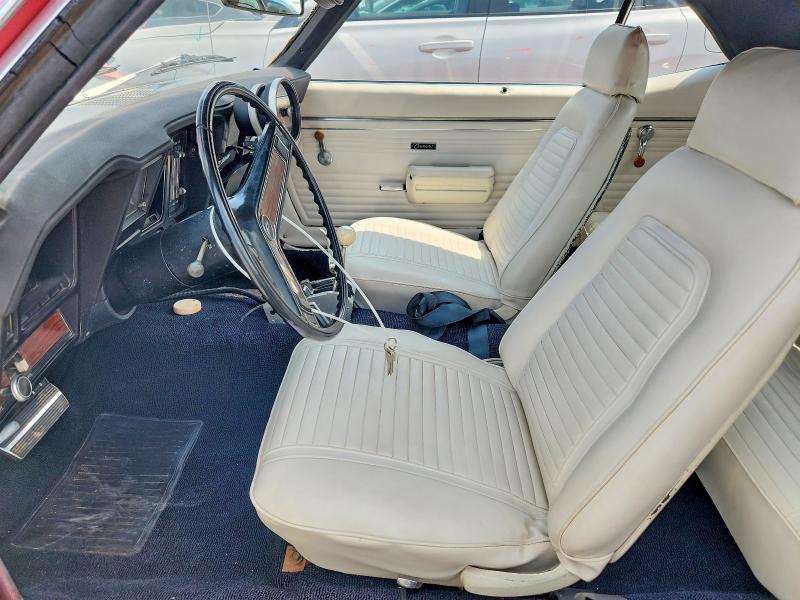 64959286 :رقم المزاد ، 124379N690790 vin ، 1969 Chevrolet Camaro مزاد بيع