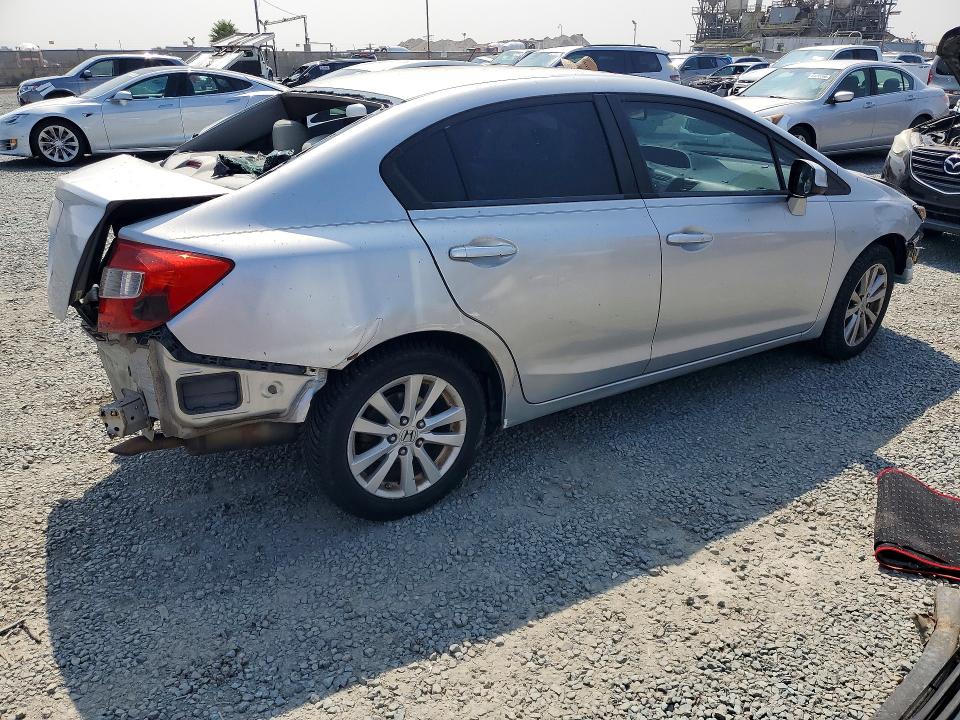 2012 Honda Civic მანქანა იყიდება აუქციონზე, vin: 19XFB2F99CE363706, აუქციონის ნომერი: 64444086