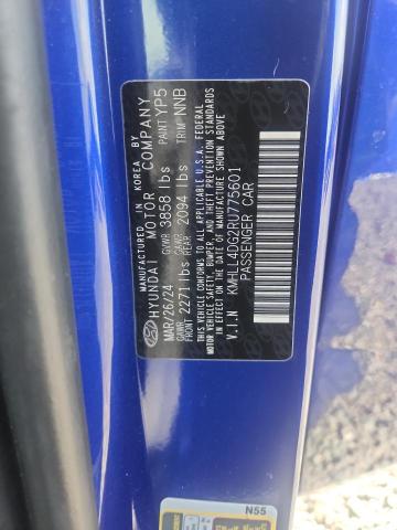 2024 Hyundai Elantra მანქანა იყიდება აუქციონზე, vin: KMHLL4DG2RU775601, აუქციონის ნომერი: 64923166