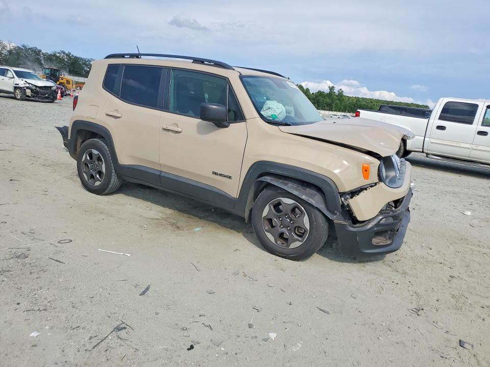 Продаж на аукціоні авто 2016 Jeep Renegade, vin: ZACCJAAT3GPD68430, номер лоту: 66304616