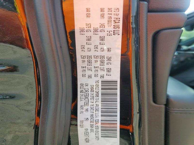 65144006 :رقم المزاد ، 1C4RJFBGXKC772931 vin ، 2019 Jeep Grand Cherokee مزاد بيع